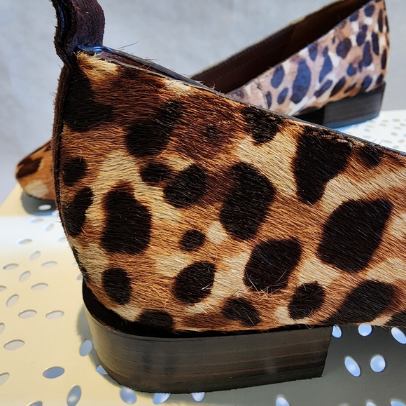 Essex Lane Elyn Leopard Print Ballet Flats 7.5M - Picture 8 of 9
